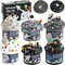 6 Packs Galaxy Slime Kit with Charms & Add-ins - 360ml (Galaxy)